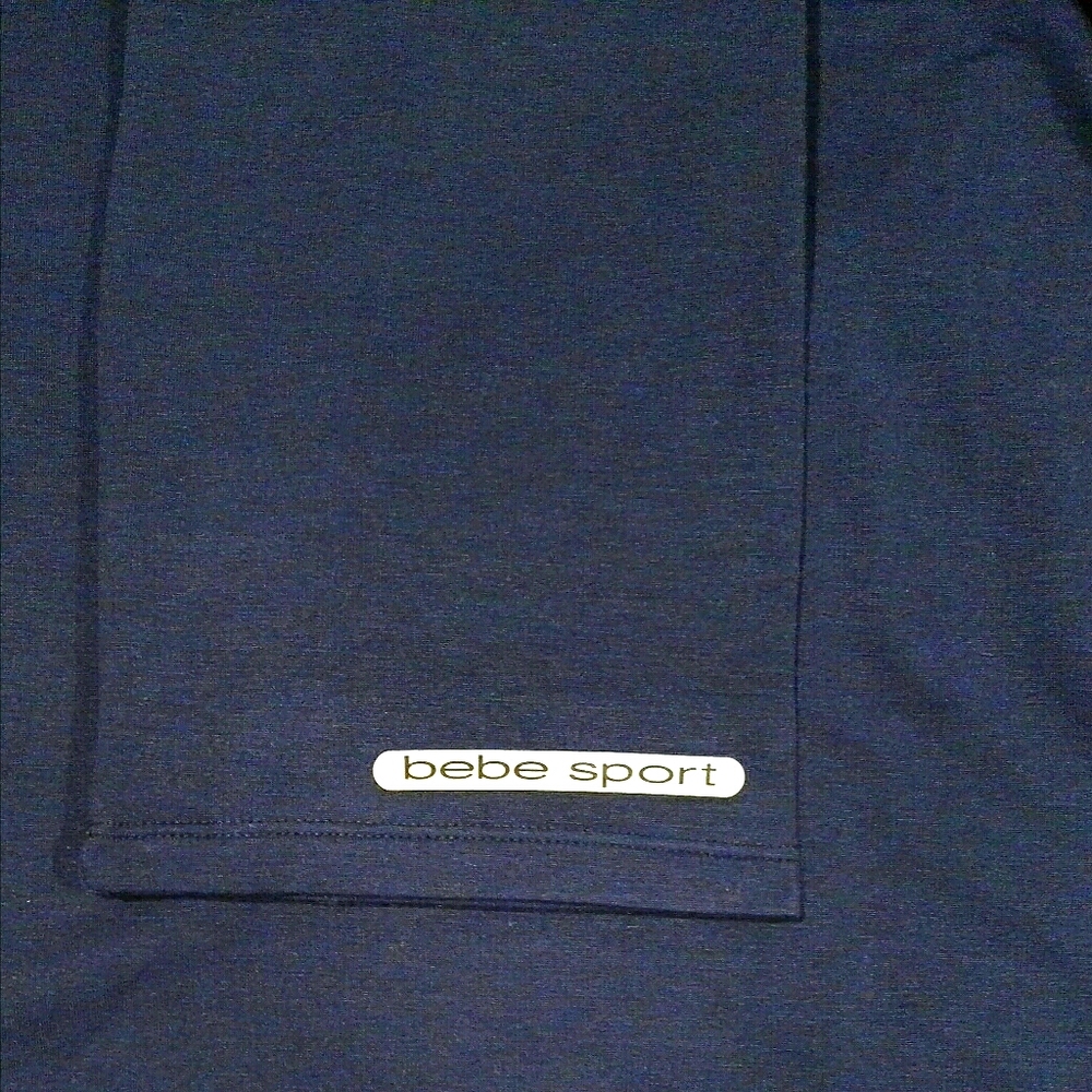 BEBE SPORT Embroidered Logo Drop Shoulder Shirt - Picture 4 of 6